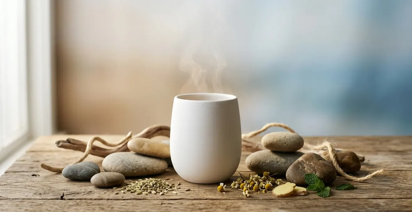 Conceptual representation of gut microbiome changes during travel affecting digestion and overall wellness