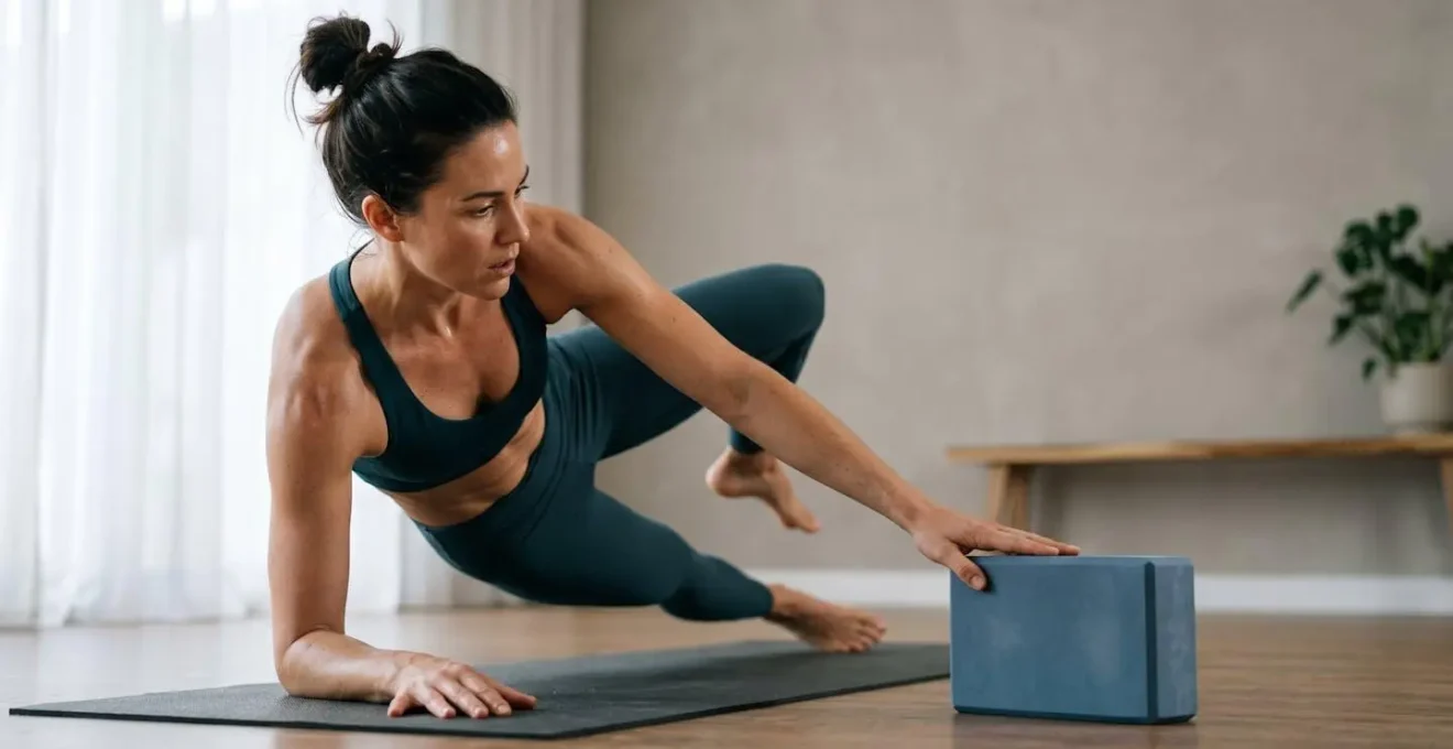 Person demonstrating functional strength through everyday movement with asymmetric load